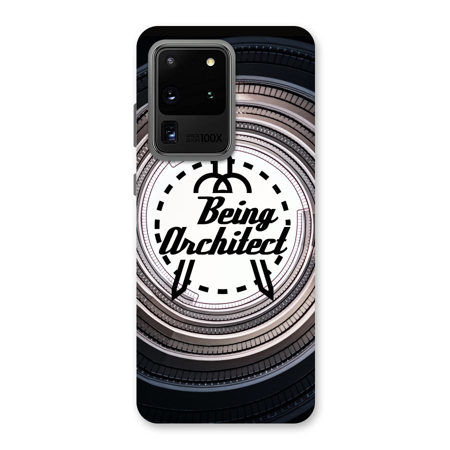 Being Architect Back Case for Galaxy S20 Ultra