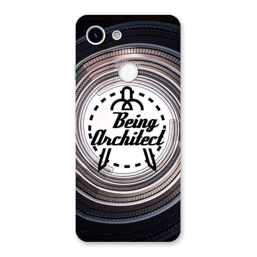 Being Architect Back Case for Google Pixel 3