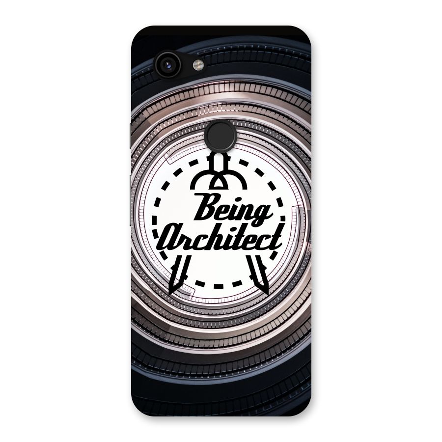 Being Architect Back Case for Google Pixel 3a