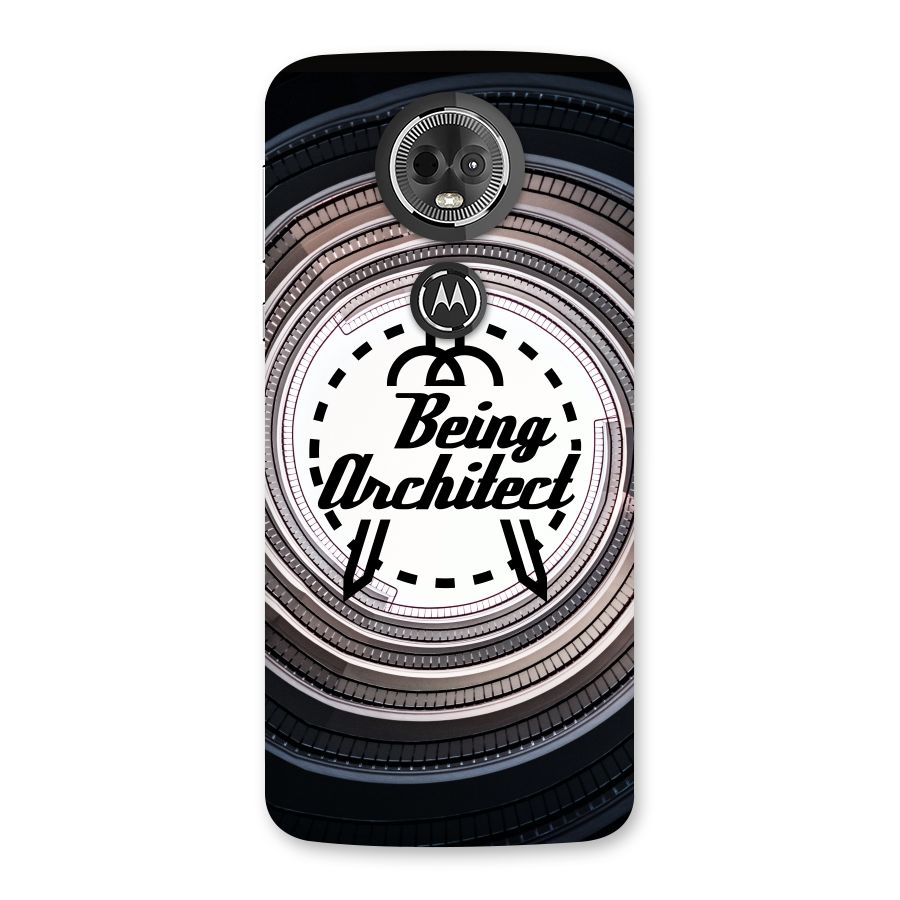 Being Architect Back Case for Moto E5 Plus