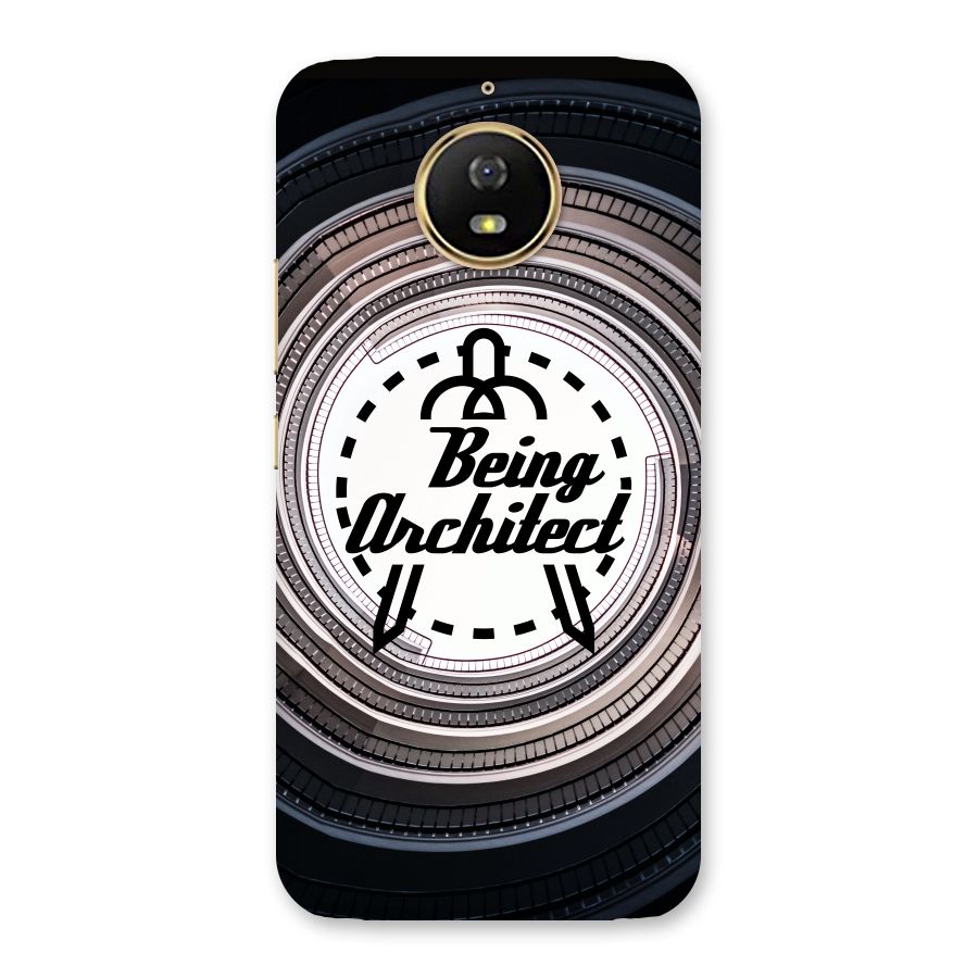 Being Architect Back Case for Moto G5s