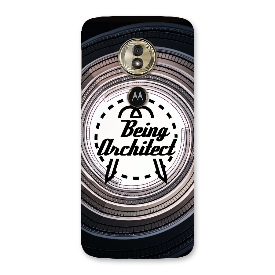 Being Architect Back Case for Moto G6 Play