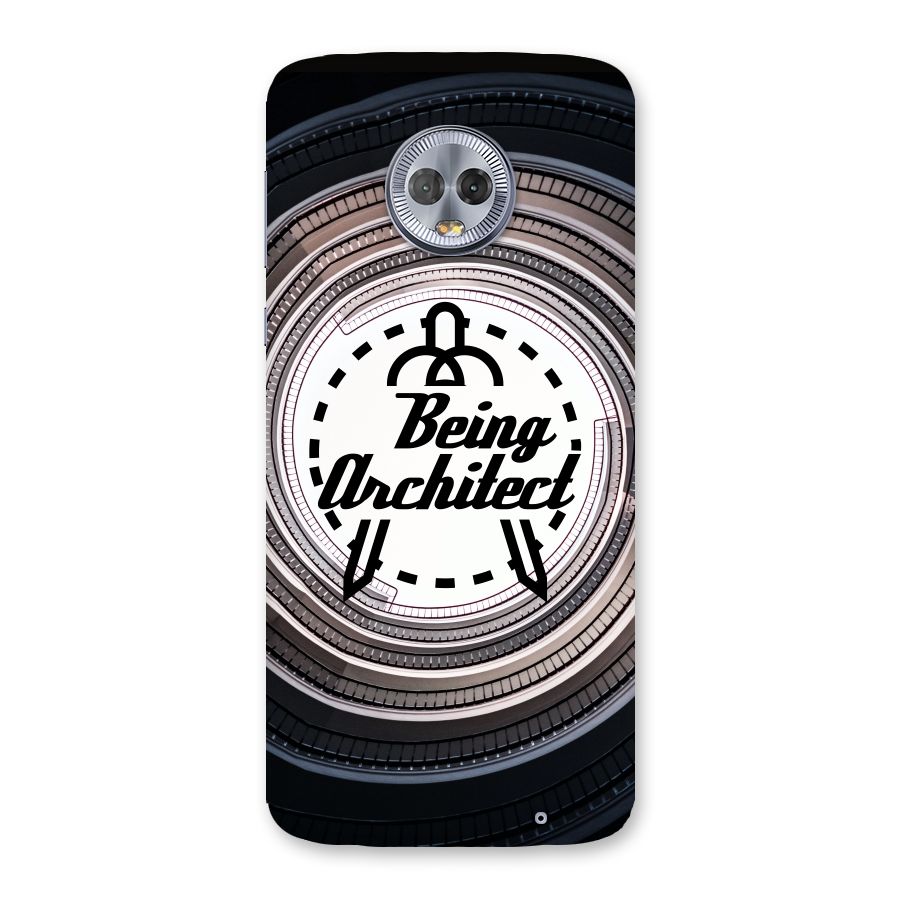 Being Architect Back Case for Moto G6 Plus