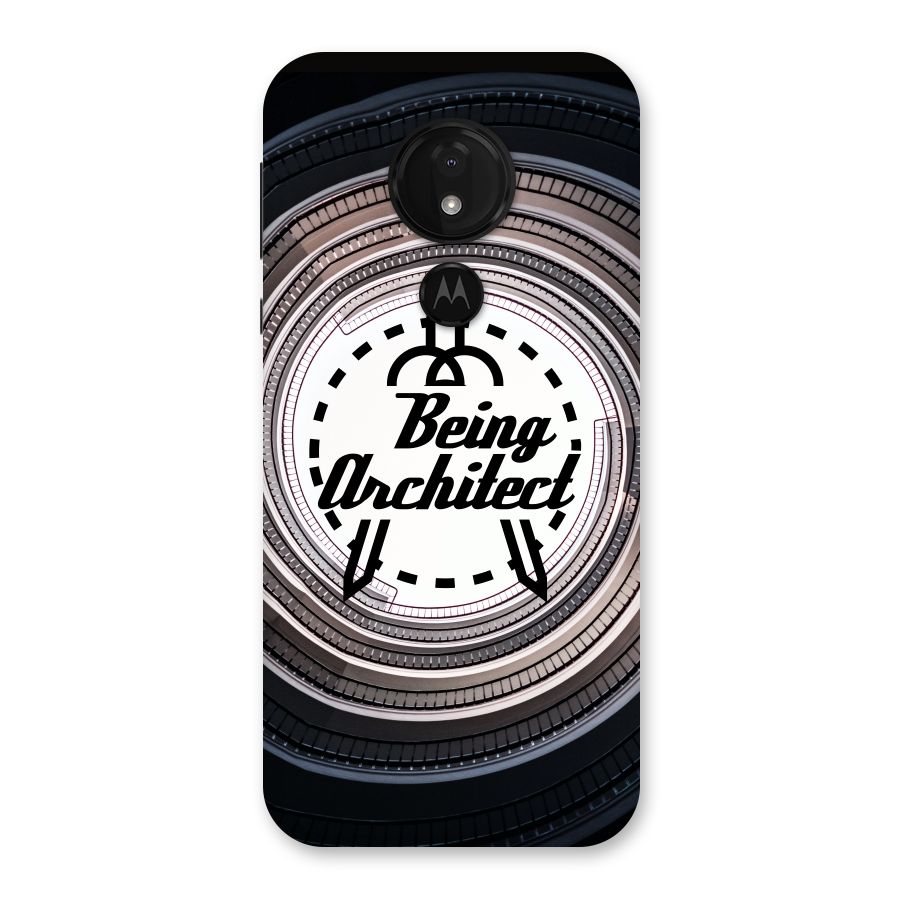 Being Architect Back Case for Moto G7 Power