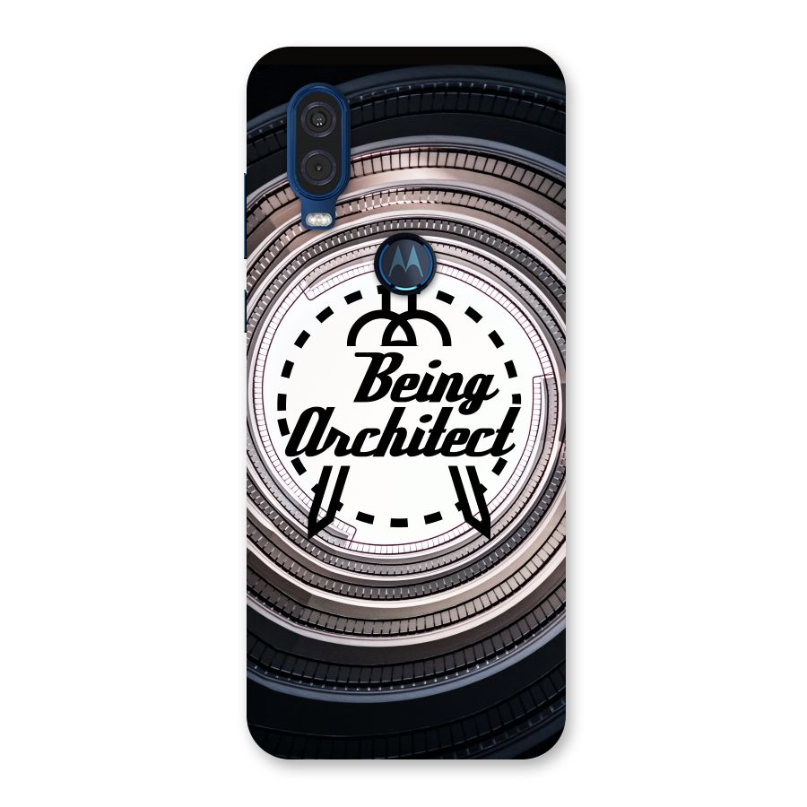Being Architect Back Case for Motorola One Vision