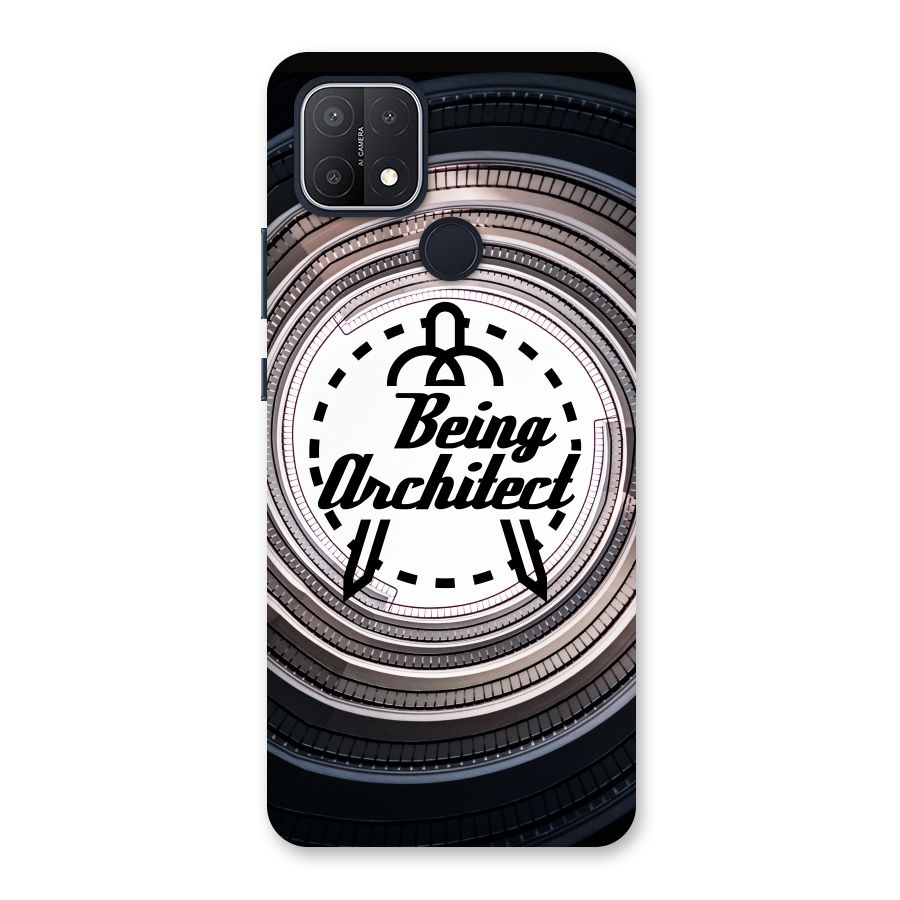 Being Architect Back Case for Oppo A15s