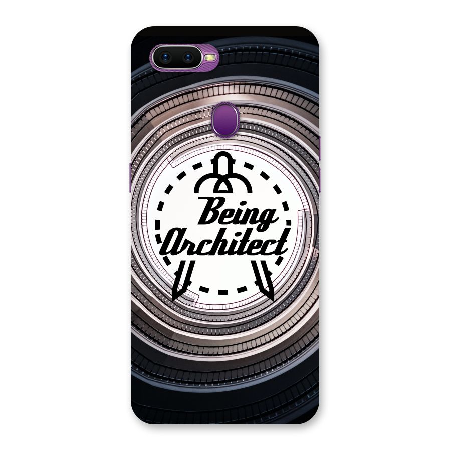 Being Architect Back Case for Oppo F9
