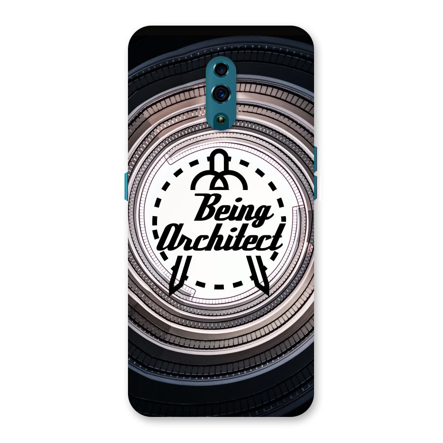 Being Architect Back Case for Oppo Reno