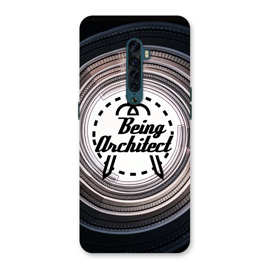 Being Architect Back Case for Oppo Reno2