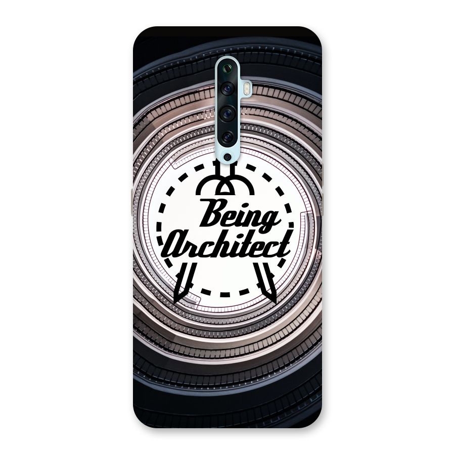 Being Architect Back Case for Oppo Reno2 F