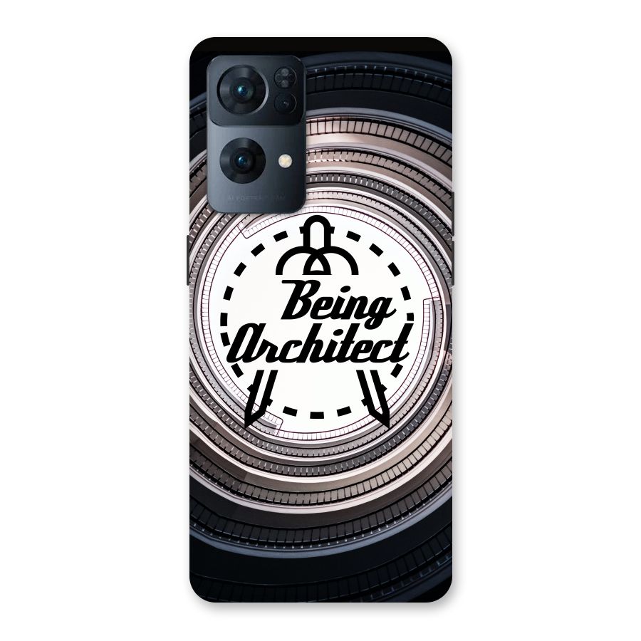 Being Architect Back Case for Oppo Reno7 Pro 5G