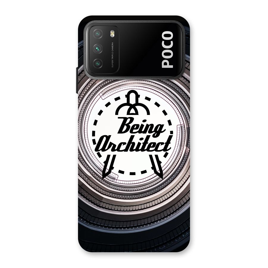 Being Architect Back Case for Poco M3