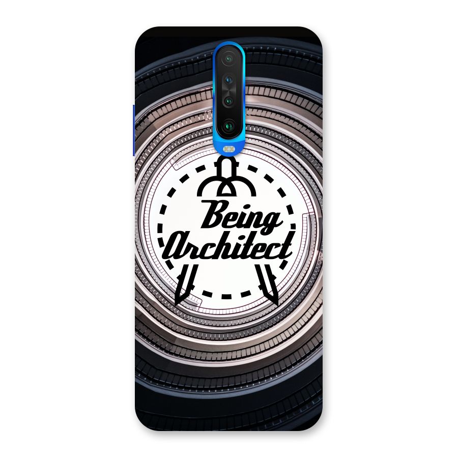 Being Architect Back Case for Poco X2