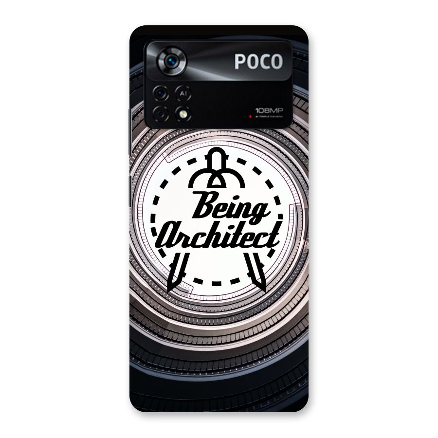 Being Architect Back Case for Poco X4 Pro 5G