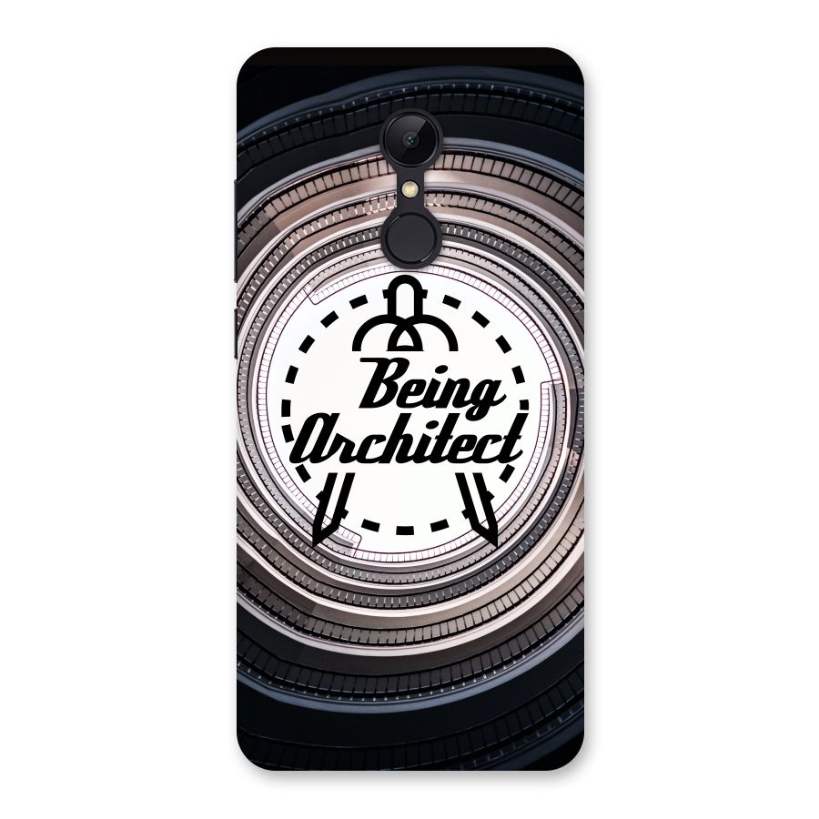 Being Architect Back Case for Redmi 5