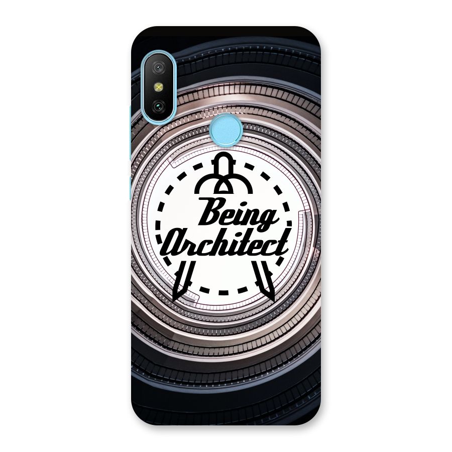 Being Architect Back Case for Redmi 6 Pro