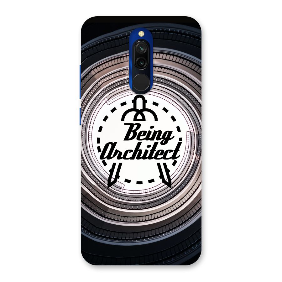 Being Architect Back Case for Redmi 8