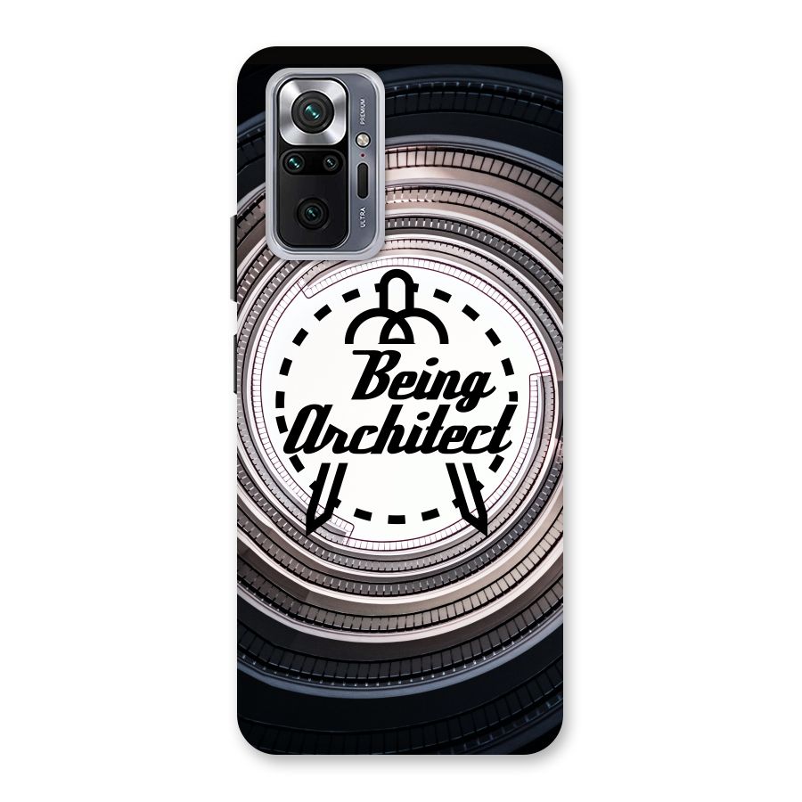 Being Architect Back Case for Redmi Note 10 Pro Max