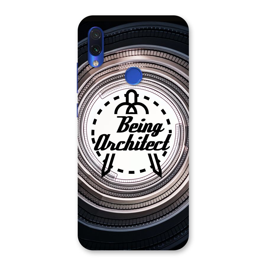 Being Architect Back Case for Redmi Note 7