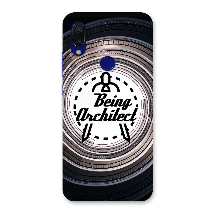Being Architect Back Case for Redmi Y3