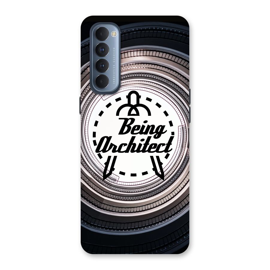 Being Architect Back Case for Reno4 Pro