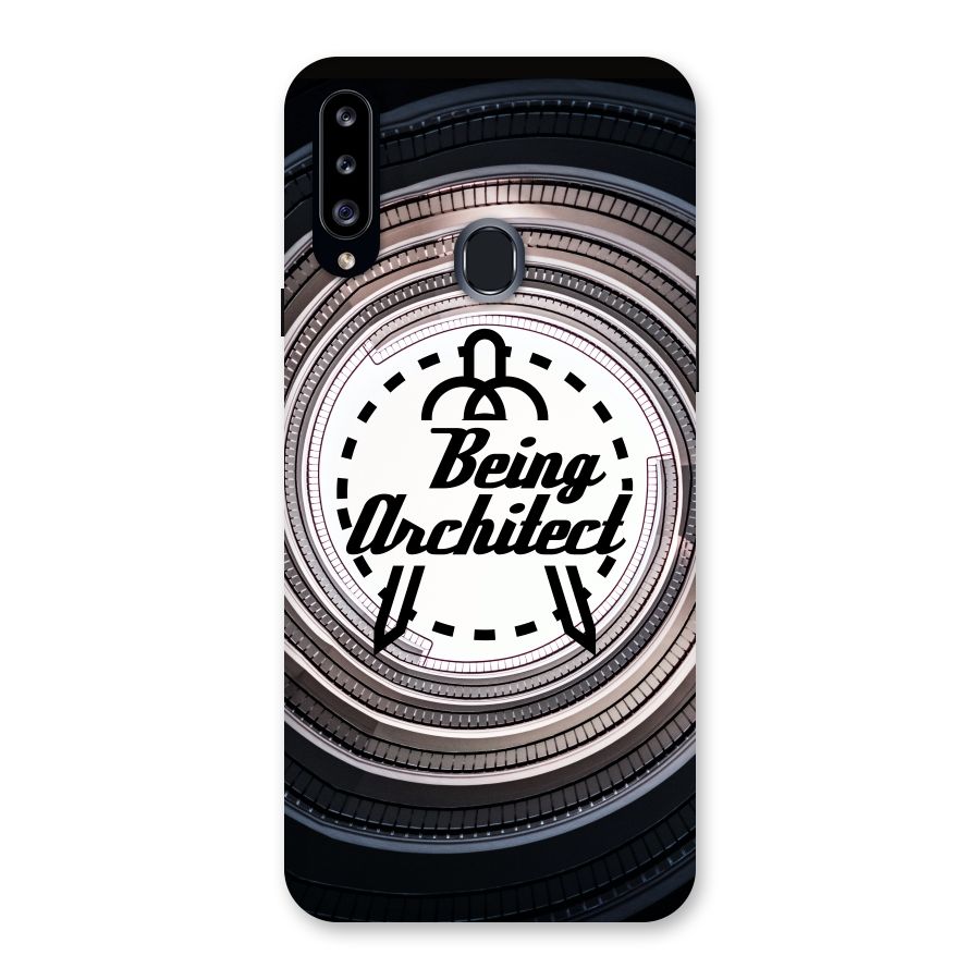 Being Architect Back Case for Samsung Galaxy A20s