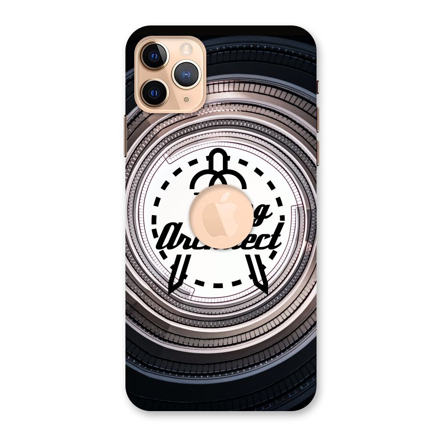Being Architect Back Case for iPhone 11 Pro Max Logo Cut