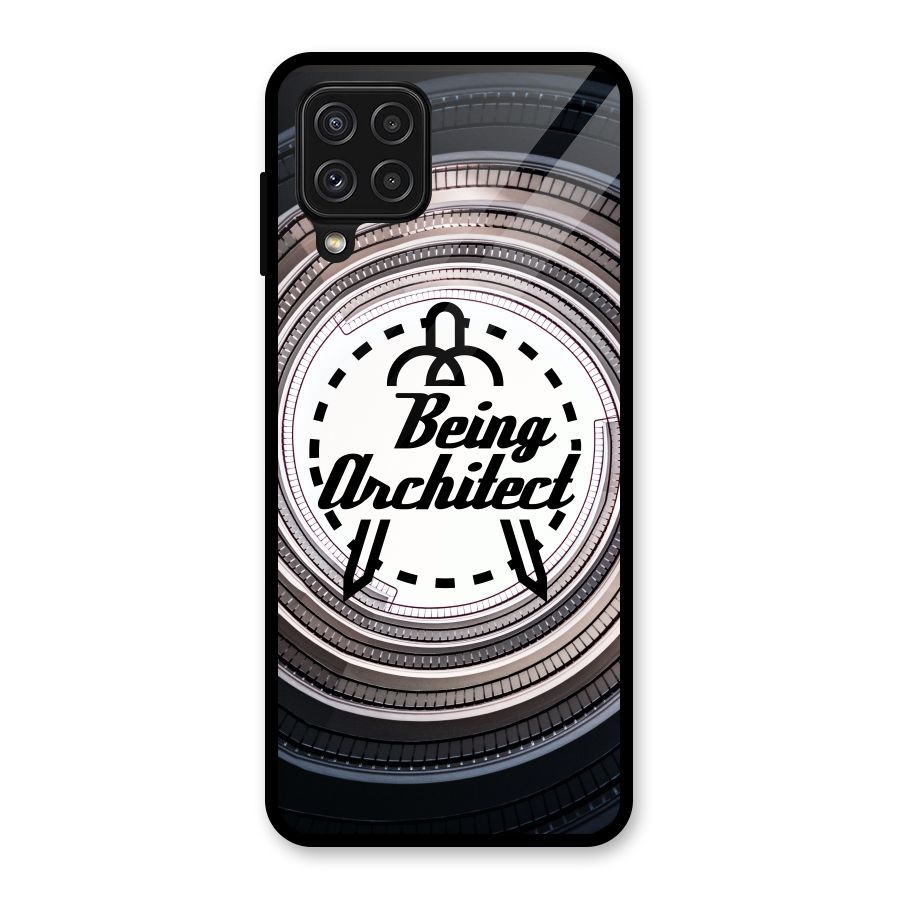 Being Architect Glass Back Case for Galaxy A22 4G