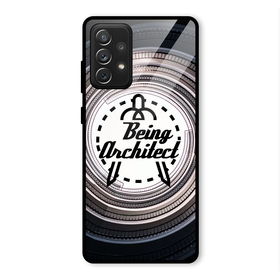 Being Architect Glass Back Case for Galaxy A72