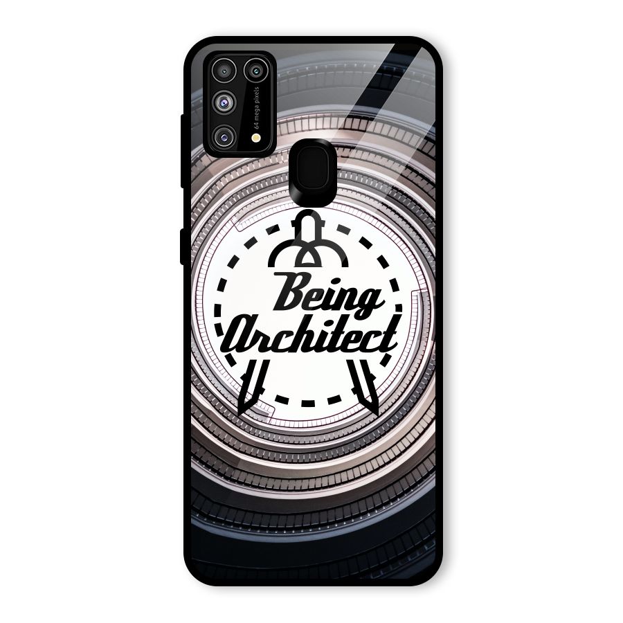 Being Architect Glass Back Case for Galaxy F41