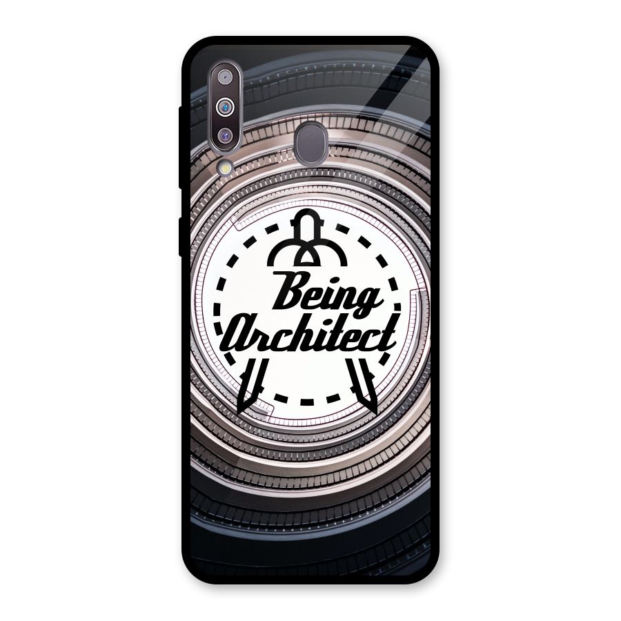 Being Architect Glass Back Case for Galaxy M30
