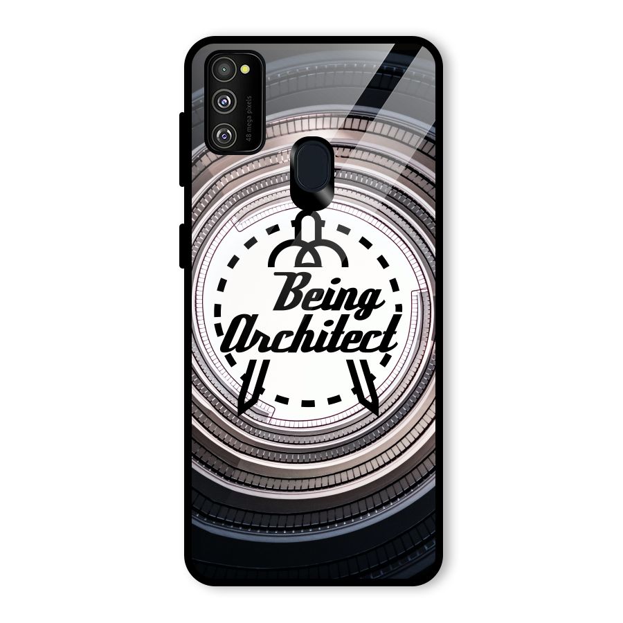 Being Architect Glass Back Case for Galaxy M30s
