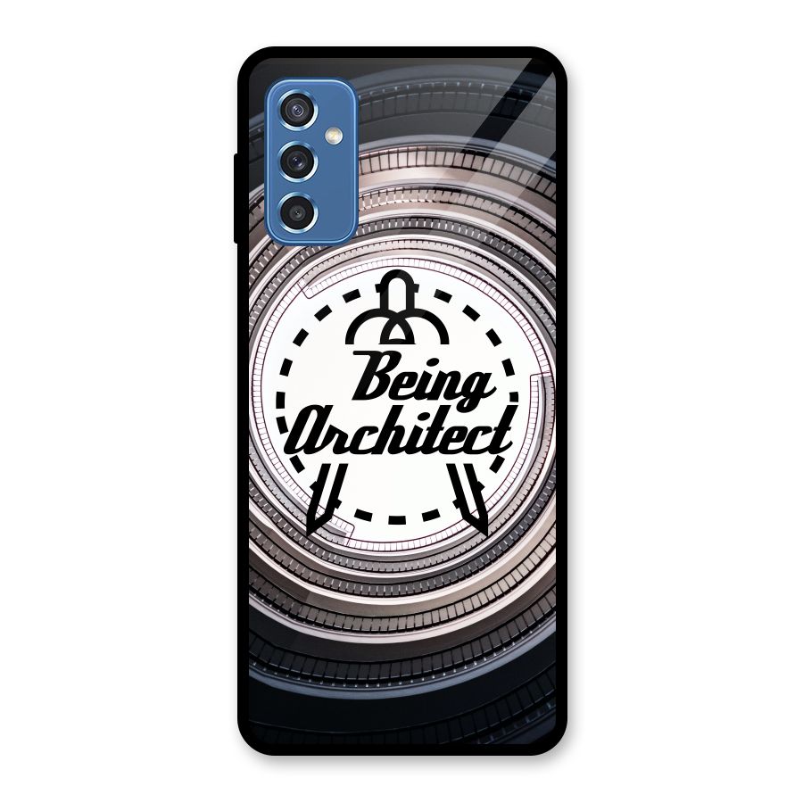 Being Architect Glass Back Case for Galaxy M52 5G