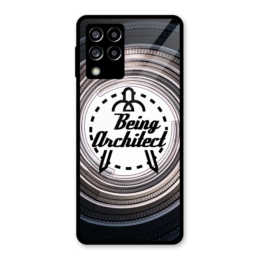 Being Architect Glass Back Case for Galaxy M53 5G