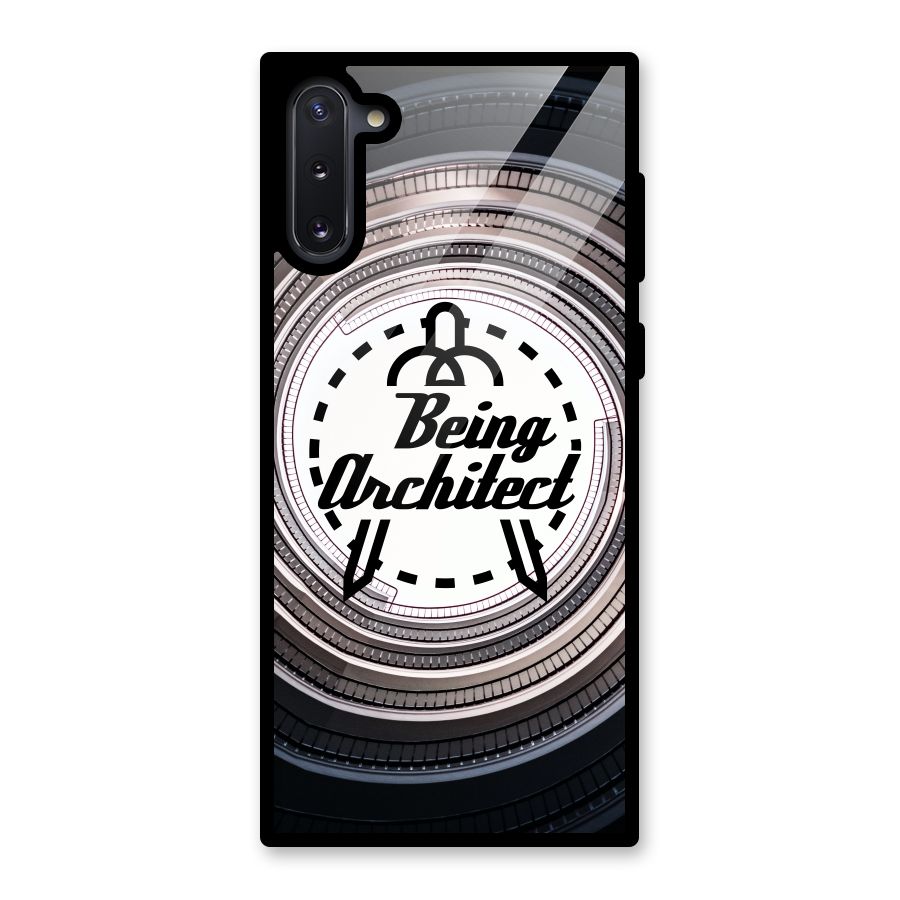 Being Architect Glass Back Case for Galaxy Note 10