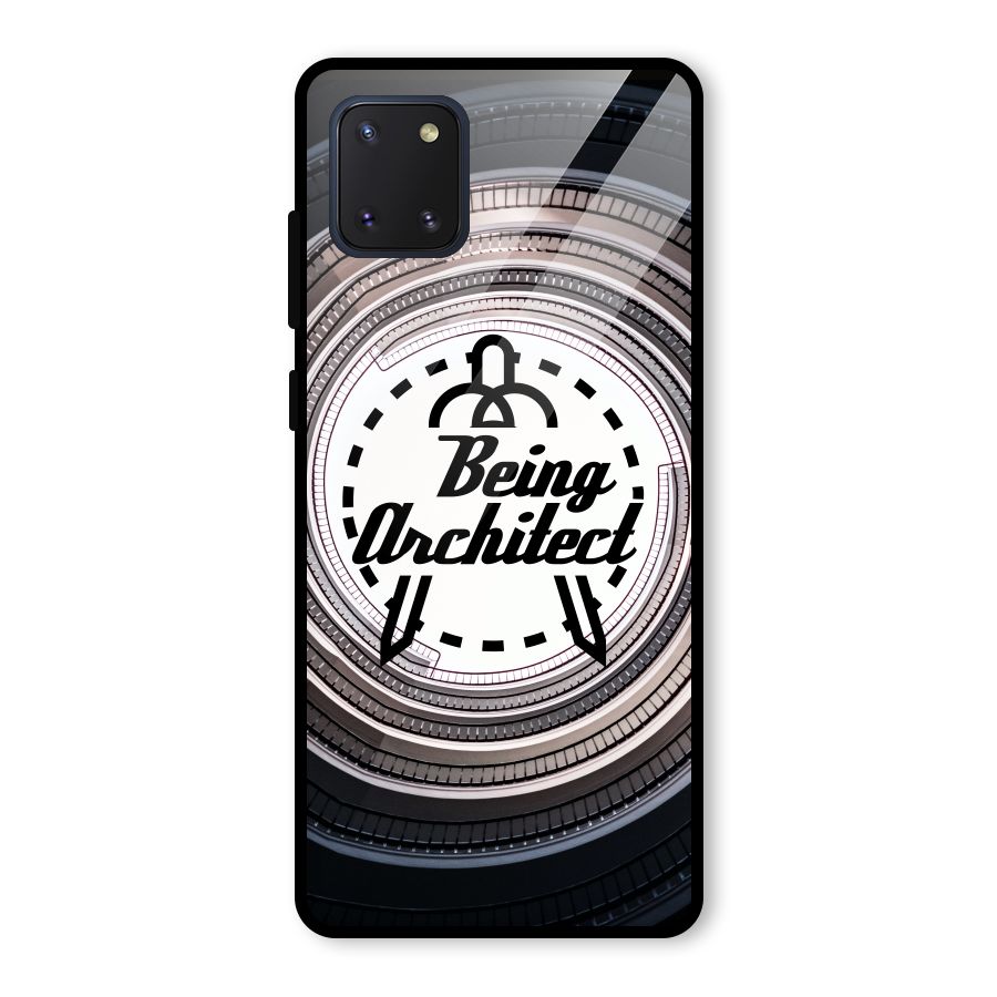 Being Architect Glass Back Case for Galaxy Note 10 Lite
