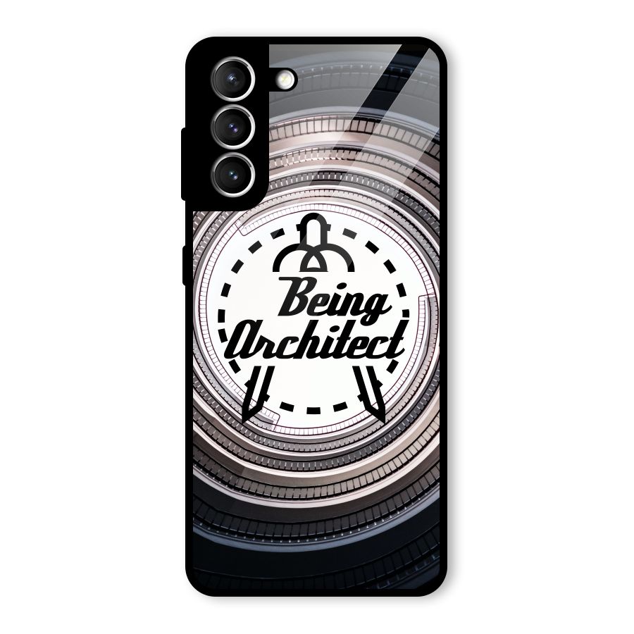 Being Architect Glass Back Case for Galaxy S21 5G