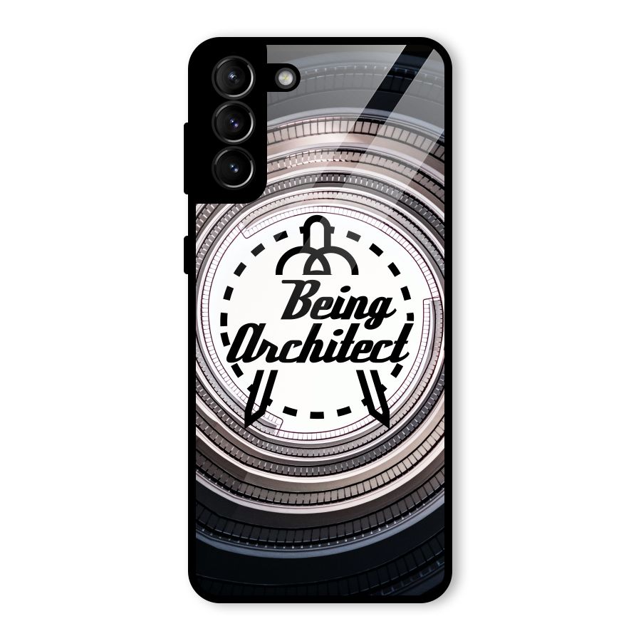 Being Architect Glass Back Case for Galaxy S21 Plus