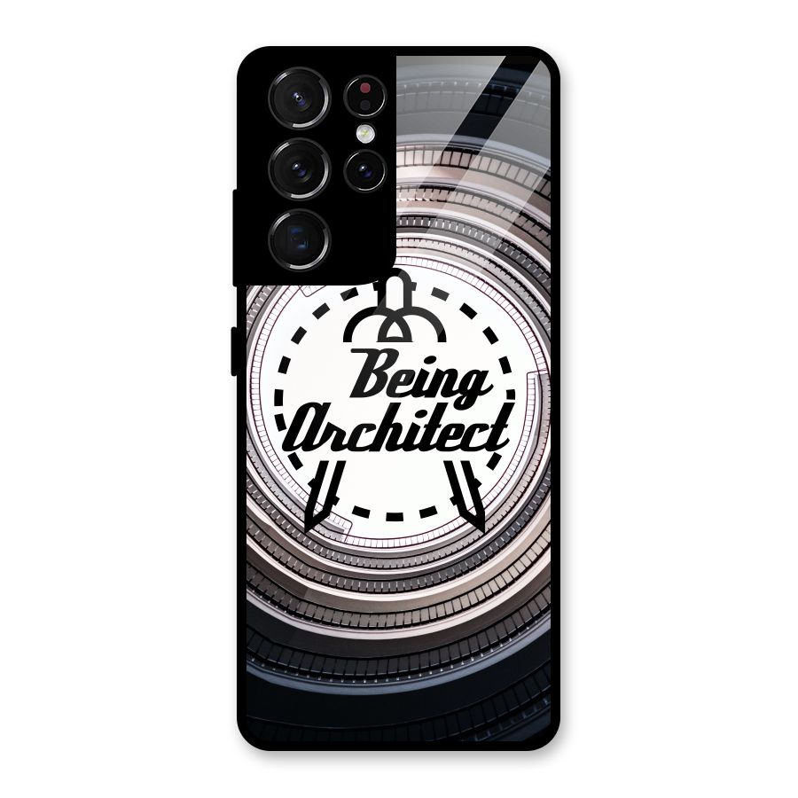Being Architect Glass Back Case for Galaxy S21 Ultra 5G