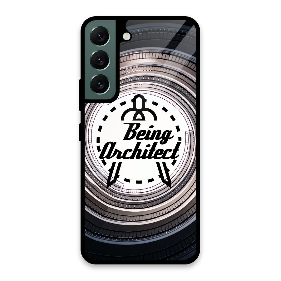Being Architect Glass Back Case for Galaxy S22 5G