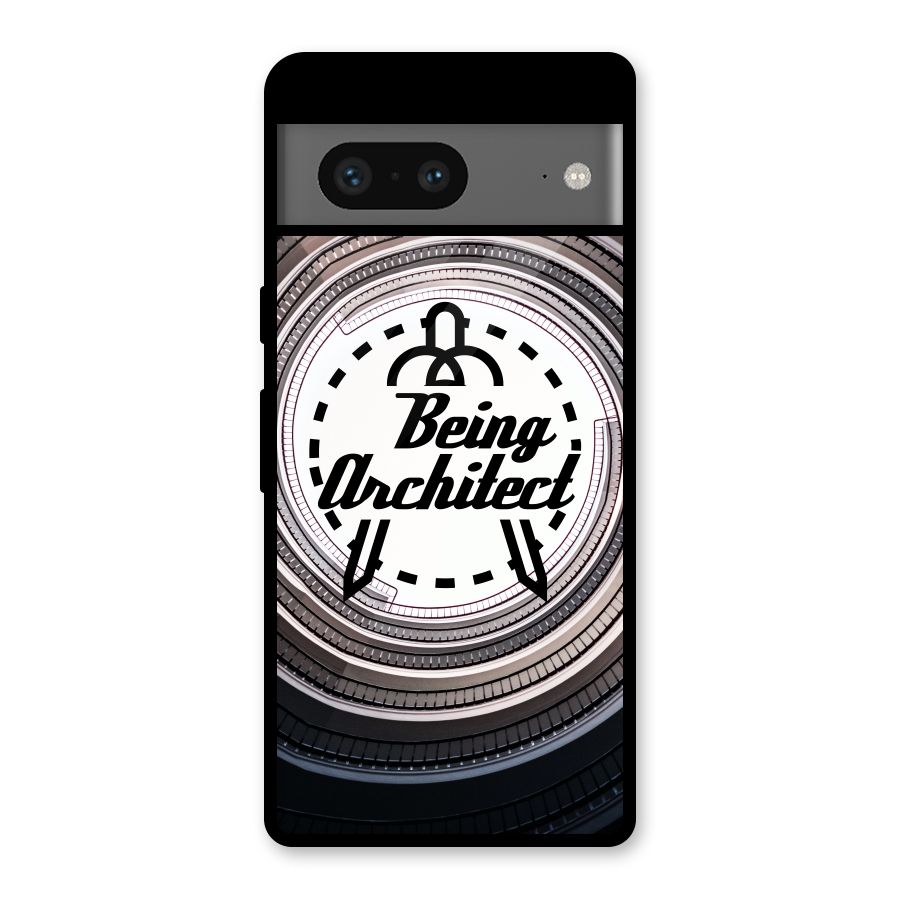 Being Architect Glass Back Case for Google Pixel 7