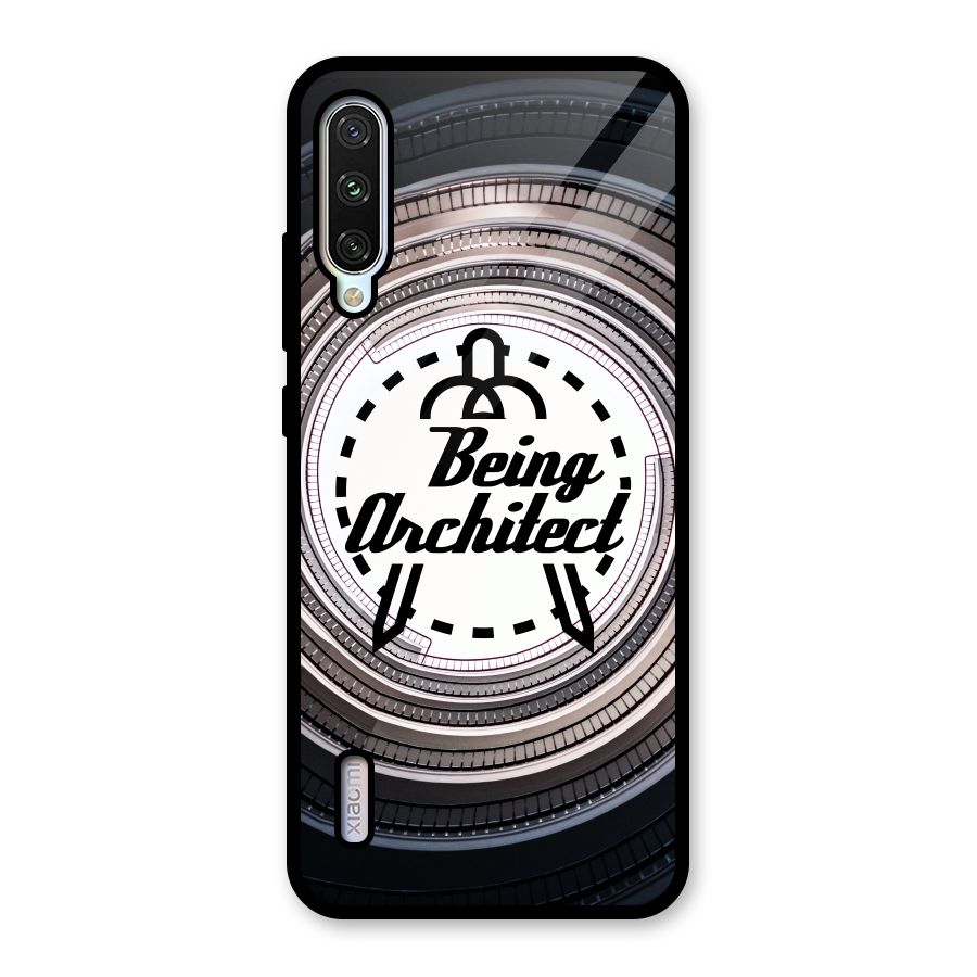 Being Architect Glass Back Case for Mi A3