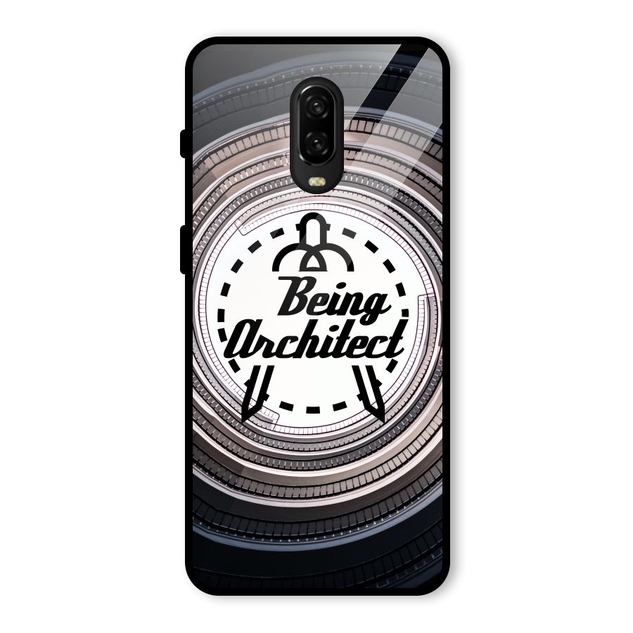 Being Architect Glass Back Case for OnePlus 6T