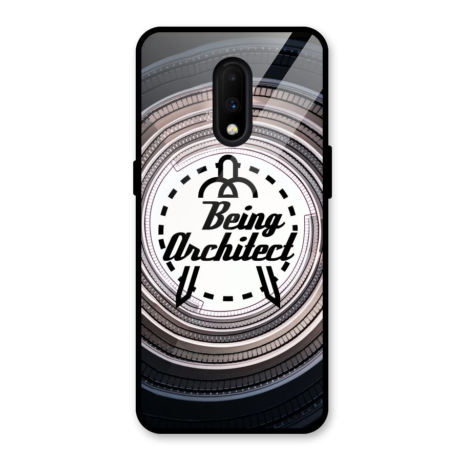 Being Architect Glass Back Case for OnePlus 7
