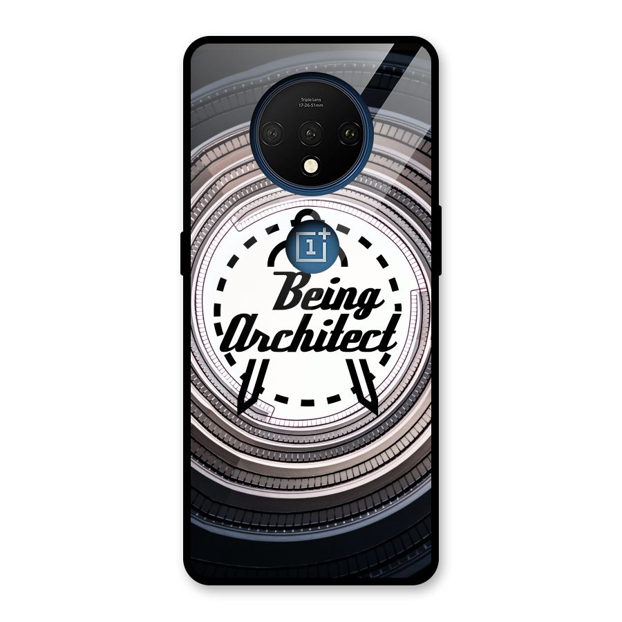 Being Architect Glass Back Case for OnePlus 7T