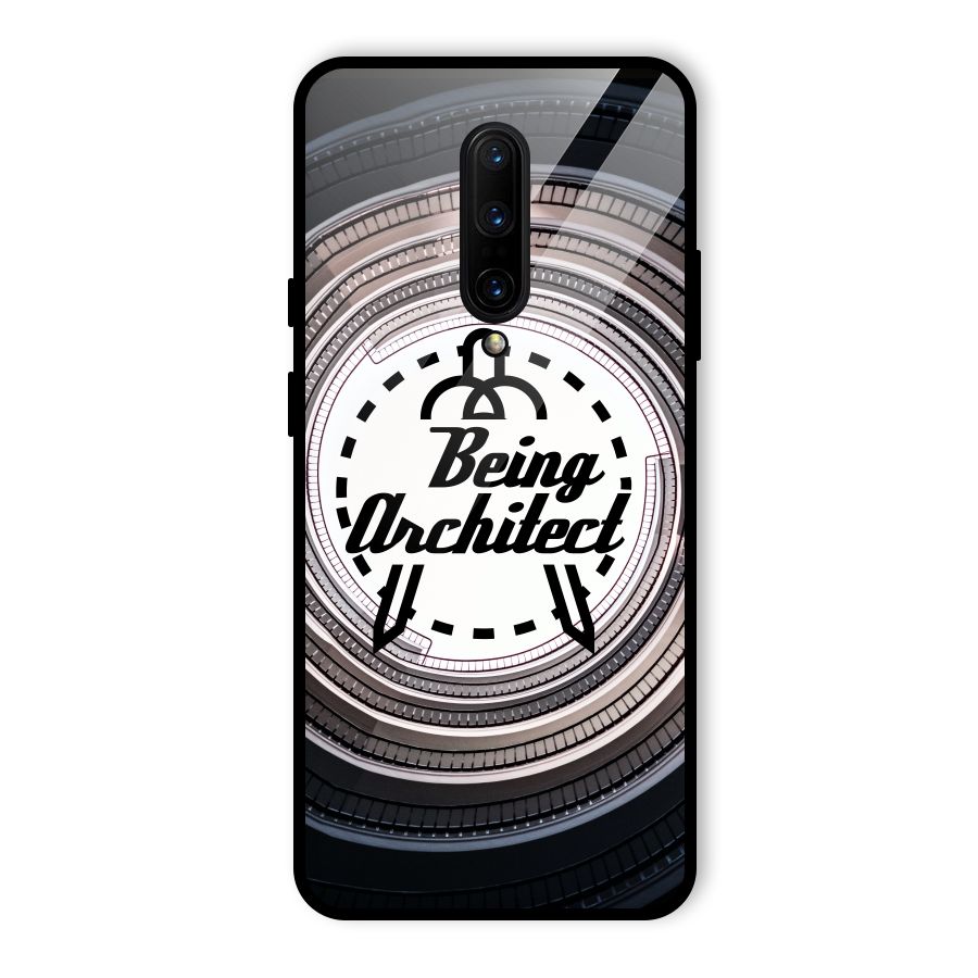 Being Architect Glass Back Case for OnePlus 7 Pro