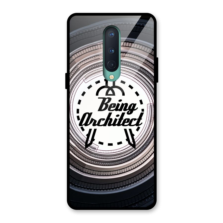 Being Architect Glass Back Case for OnePlus 8
