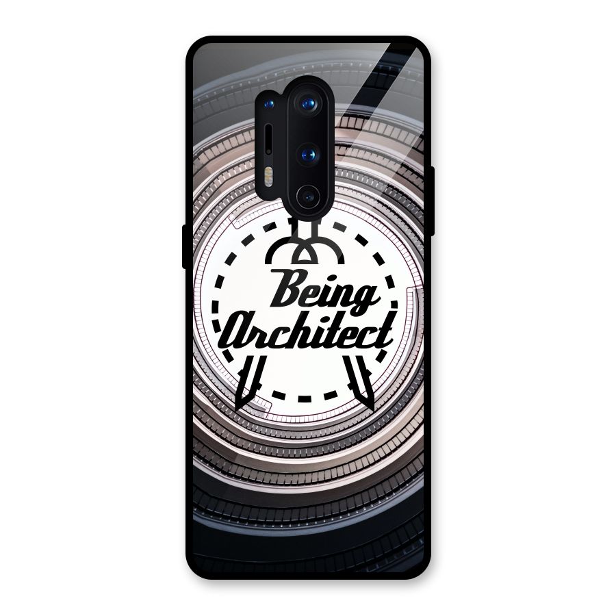 Being Architect Glass Back Case for OnePlus 8 Pro
