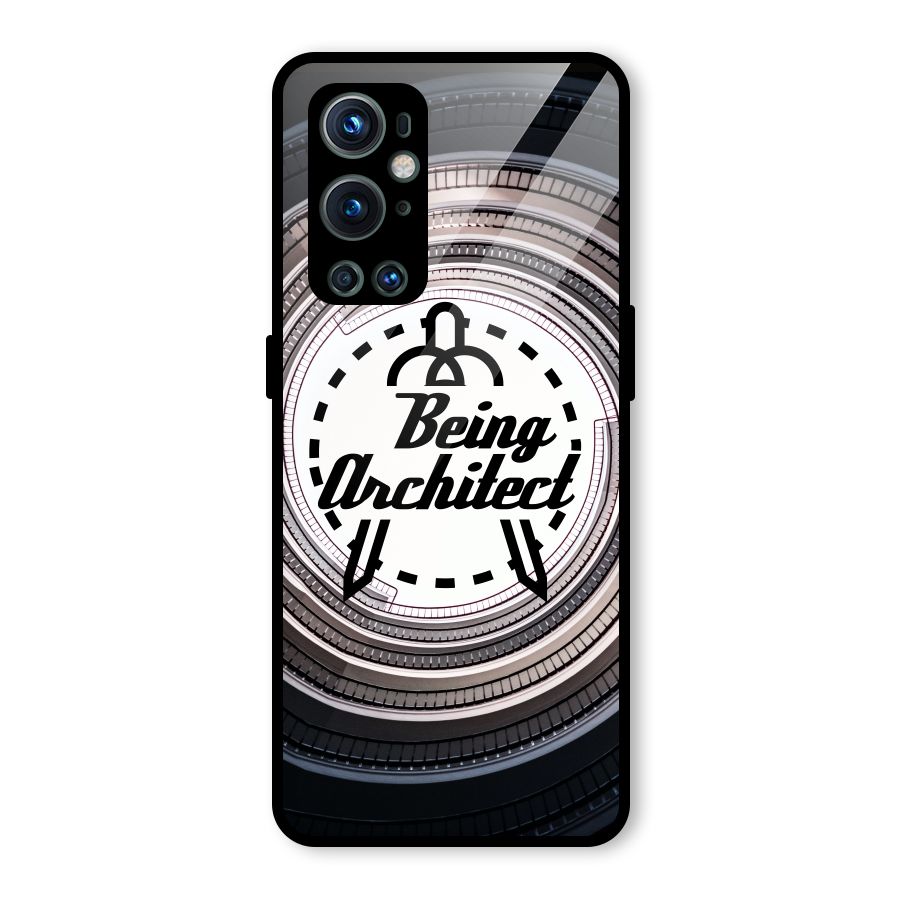 Being Architect Glass Back Case for OnePlus 9 Pro