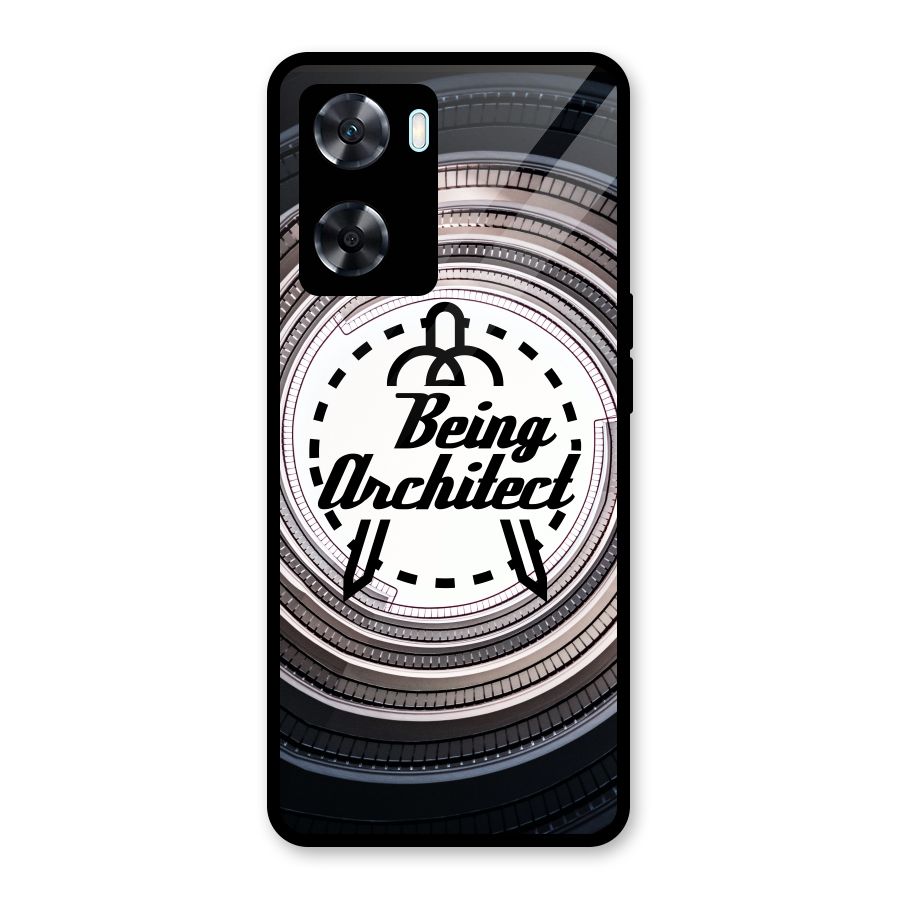 Being Architect Glass Back Case for Oppo A77